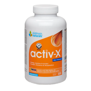 Platinum Naturals Activ-X For Men 120 Softgels