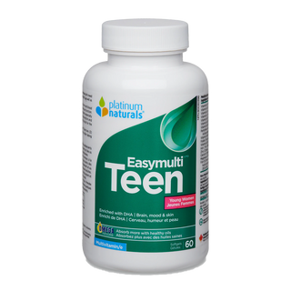 Platinum Naturals Easymulti Teen for Young Women 60 Softgels