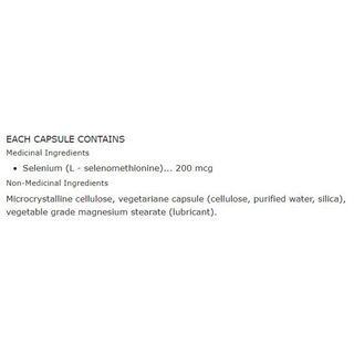 Preferred Nutrition Selenomethionine 200mcg 60 Veggie Caps