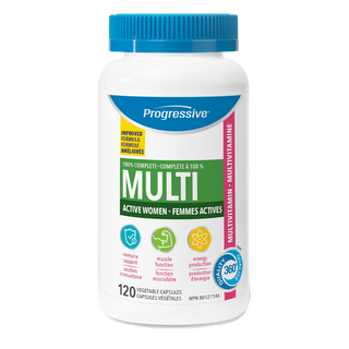 Progressive Multi Active Women 120 Veggie Caps