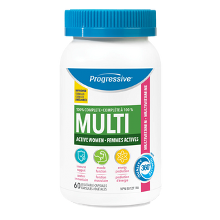 Progressive Multi Active Women 60 Veggie Caps