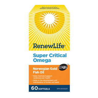 Renew Life Super Critical Omega 60 Softgels