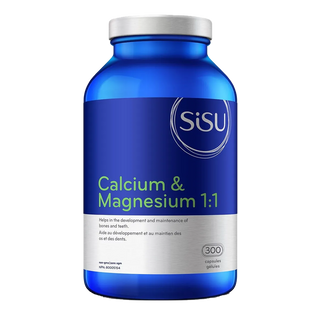 Sisu Calcium & Magnesium 1:1 300 Capsules