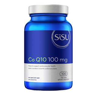 Sisu Co Q10 100 mg 100 Veggie Caps