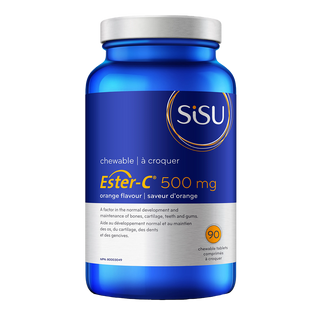 Sisu Ester-C 500mg Orange 90 Chewable Tablets