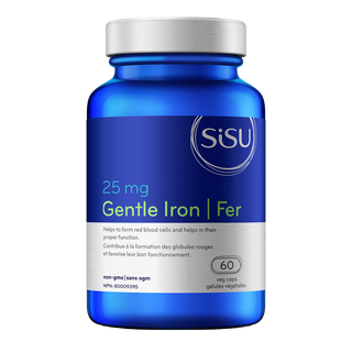 Sisu Gentle Iron 25mg 60 Veggie Caps