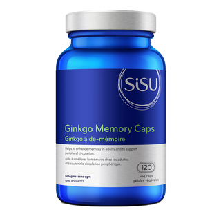 Sisu Ginkgo Memory 120 Veggie Caps