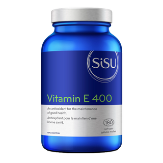 Sisu Vitamin E 400 IU 180 Softgels