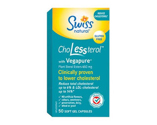 Swiss Cholessterol With Vegapure 50 Softgels