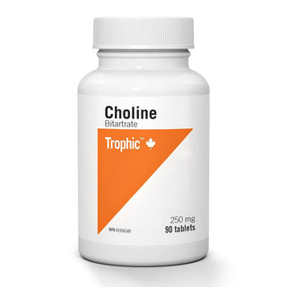 Trophic Choline Bitartrate 250mg 90 Tablets