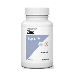 Trophic Zinc Chelazome 15mg 90 Caplets