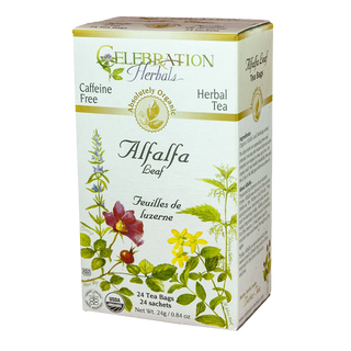 Celebration Herbals Alfalfa Leaf Tea 24 Tea Bags