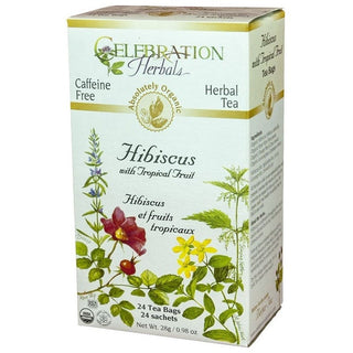 Celebration Herbals Hibiscus with Tropical Fruit 24 Tea Bags