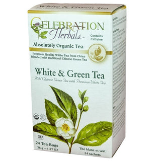 Celebration Herbals White & Green Tea 24 Tea Bags