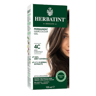 Herbatint Permanent Hair Colour Gel Ash Chestnut 4C 135mL