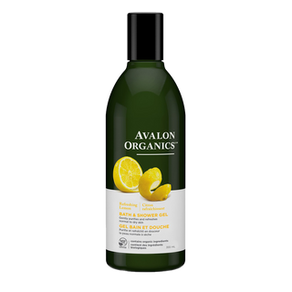 Avalon Organics Bath & Shower Gel Lemon 355mL