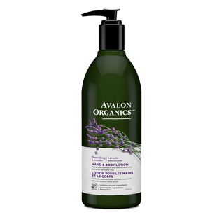 Avalon Organics Hand & Body Lotion Nourishing Lavender 355mL