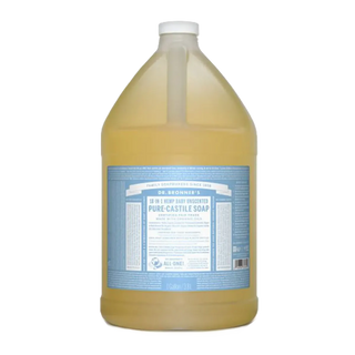 Dr. Bronner's 18-In-1 Pure-Castile Soap Baby Unscented 3.8L