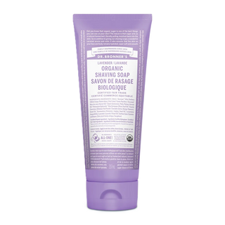 Dr. Bronner's Organic Shaving Soap Lavender 207mL