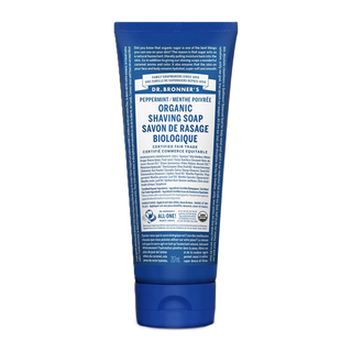 Dr. Bronner's Organic Shaving Soap Peppermint 207mL