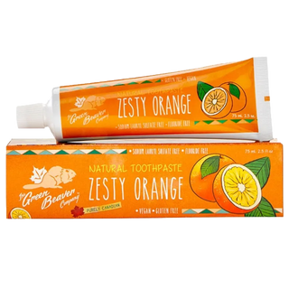 Green Beaver Natural Toothpaste Zesty Orange 75mL