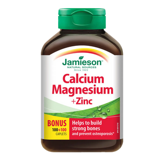 Jamieson Calcium Magnesium + Zinc 100+100 Caplets