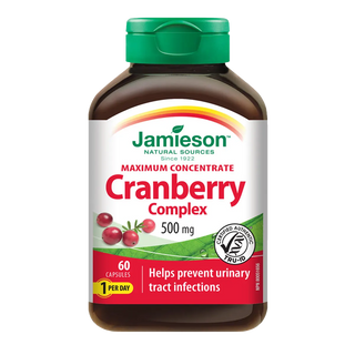 Jamieson Cranberry Complex 500mg Maximum Concentrate  60 Capsules