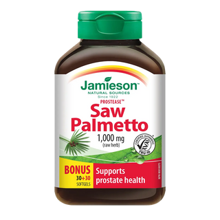 Jamieson Prostease Saw Palmetto 1000mg 60 Softgels