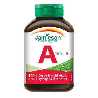 Jamieson Vitamin A 10000IU 100 Softgels