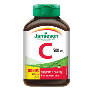 Jamieson Vitamin C 500mg 100+20 Caplets