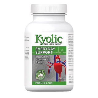 Kyolic Aged Garlic Extract Everyday Support Formula 100 180 Capsules