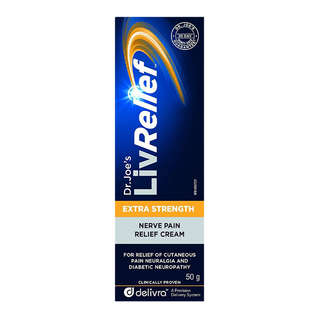 LivRelief Nerve Pain Relief Cream Extra Strength 50g