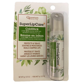 Quantum Health Super LipCare+ ColdStick with Lysine 5g