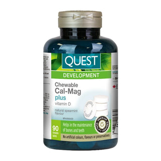 Quest Calcium-Magnesium plus Vitamin D 90 Chewable Tablets