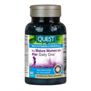 Quest Her Daily One Multivitamins & Minerals for Mature Women50+ 90 Capsules