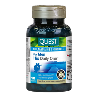 Quest His Daily One Multivitamins & Minerals for Men 90 Capsules