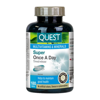 Quest Super Once A Day Time Release 180 Tablets