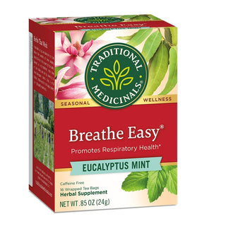 Traditional Medicinals Breathe Easy Eucalyptus Mint 16 Tea bags