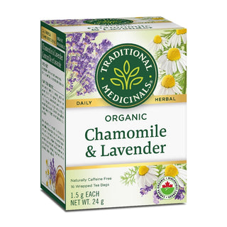 Traditional Medicinals Organic Chamomile & Lavender 16 Tea Bags