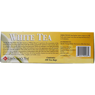 Uncle Lee's Legends White Tea 100 Tea Bags