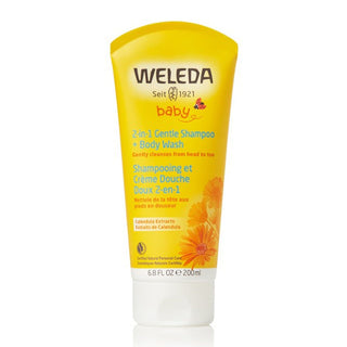 Weleda Baby 2 in1 Gentle Shampoo & Body Wash Calendula 200mL