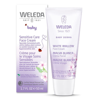 Weleda Baby Sensitive Care Face Cream White Mallow 50mL