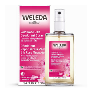 Weleda 24 Hour Deodorant Spray Wild Rose 100mL