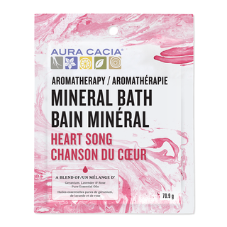 Aura Cacia Mineral Bath Heart Song 70.9g