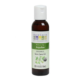 Aura Cacia Organic Jojoba Skin Care Oil 118mL