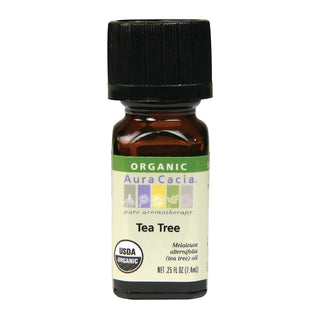 Aura Cacia Organic Tea Tree Oil 7.4mL