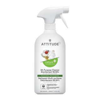 Attitude All Purpose Cleaner Disinfectant 99.99% Thyme & Citrus 800mL