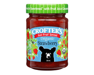 Crofter's Organic Just Fruit Spread Strawberry 235mL