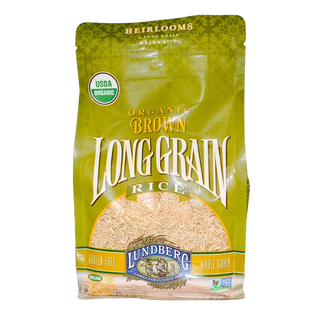 Lundberg Organic Brown Rice Long Grain 907g