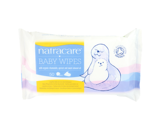 Natracare Organic Baby Wipes 50 Wipes